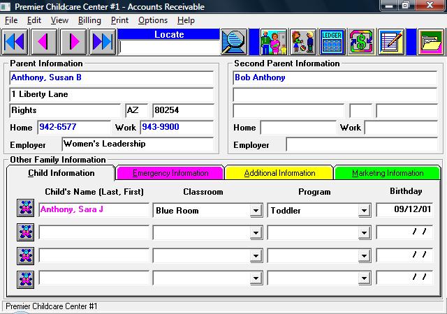 Sample Daycare Chart Of Accounts